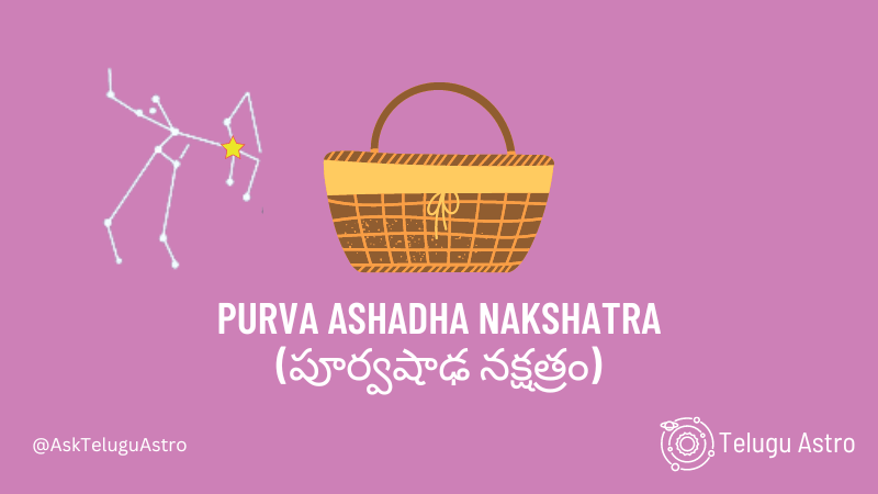 Purva Ashadha Nakshatra Horoscope Nature, Characteristics, Career, Job, Health & other details